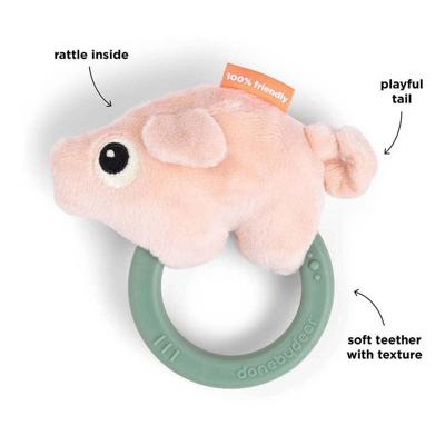 Done By Deer zintuiglijke rammelaar/bijtring pigee