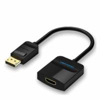 Adapter DisplayPort naar HDMI Vention HBGBB 15 cm Zwart Grijs - thumbnail