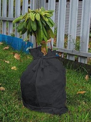 Livinja Plantenhoes tegen vorst - Beschermhoes winter boom/plant - Ø 100cm - Antraciet - Planthoes - Maat L