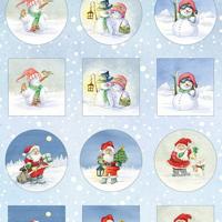 Marianne Design • knipvel hetty's minis snowmen & santa - thumbnail