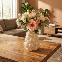 Kunstboeket Carmen Pamplona 55 cm - thumbnail