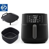 Philips HD9285/96 5000 Series Airfryer XXL 7.2L 2000W Zwart/Zilver - thumbnail