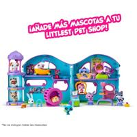Speelset met 4 Pet Shop-figuurtjes en meer dan 20 accessoires - BANDAI - Littlest Pet Shop - Deluxe Pet Shop-huis - thumbnail