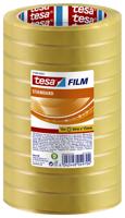 Plakband tesafilm® standaard 66mx15mm transparant 10 rollen - thumbnail