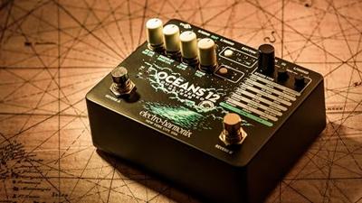 Electro Harmonix Oceans 12 Dual Stereo Reverb effectpedaal