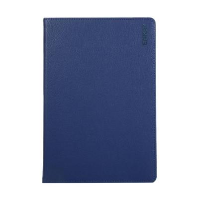 ENKAY 360 graden rotatie Lichi textuur lederen draagtas met houder voor Samsung Galaxy tab S6 10 5 T860/T865 (donkerblauw)