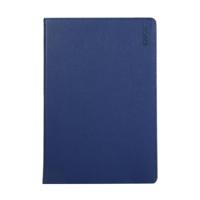 ENKAY 360 graden rotatie Lichi textuur lederen draagtas met houder voor Samsung Galaxy tab S6 10 5 T860/T865 (donkerblauw) - thumbnail