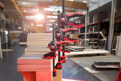 Bessey EZ360S-11SET Enkele handklem met draaibare handgreep EZ360 Spanbreedte (max.):110 mm Afm. werkbereik:40 mm