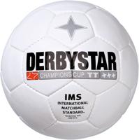 Derbystar Champions Cup II Voetbal Maat 5 Wit Zwart Zilver - thumbnail