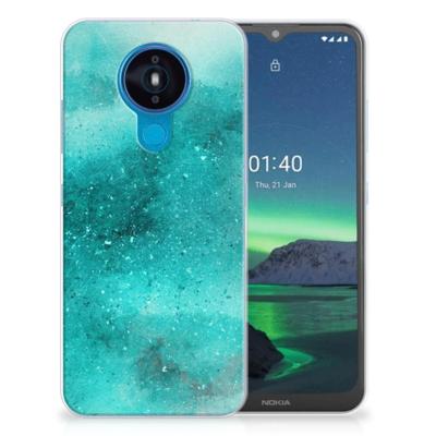Smartphone hoesje Nokia 1.4 Painting Blue Smartphone hoesje Nokia 1.4 Painting Blue