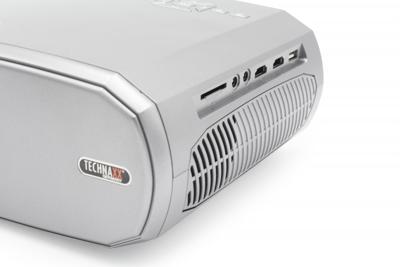 Technaxx TX-177 Beamer LCD 1500 ANSI-lumen 1920 x 1080 Full HD 2x VGA-ingang, Full HD, Geïntegreerde luidspreker, Mini-beamer, Met afstandsbediening,