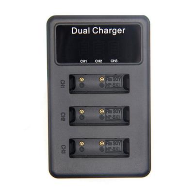 Mcoplus Triplecharger USB Sony NP-BX1