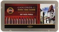 Pastelpotlood koh i noor gioconda 12 assorti - thumbnail