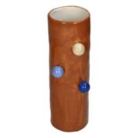 Vaas Kenji Rood 25 cm hoog - thumbnail