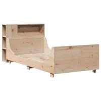 Bedframe zonder matras massief grenenhout 90x200 cm - thumbnail