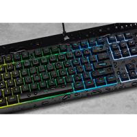 CORSAIR K55 RGB PRO gamingtoetsenbord, 5Z RGB, rubberen koepel (CH-9226765-FR) - thumbnail