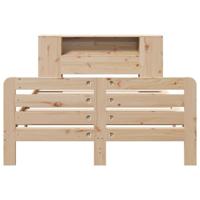Bedframe zonder matras massief grenenhout 150x200 cm - thumbnail