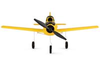 Amewi AMXFlight T28 Trojan Geel RC vliegtuig RTF 388 mm - thumbnail