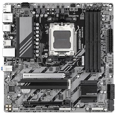 GIGABYTE b850m ds3h socket am5 moederbord (raid, 2,5gb-lan, sound, µatx)