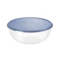 Rotho RONDO Koelkast Bewaardoos Rond 6L Horizon Blauw/Transparant - thumbnail