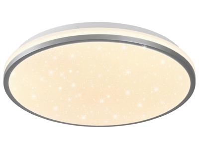 LIVARNO LED-plafondlamp met kleurregeling (Chroom)