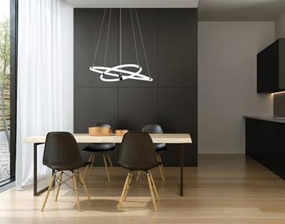 Stars of Light Design hanglampBanderillas wit met zwart - 39839