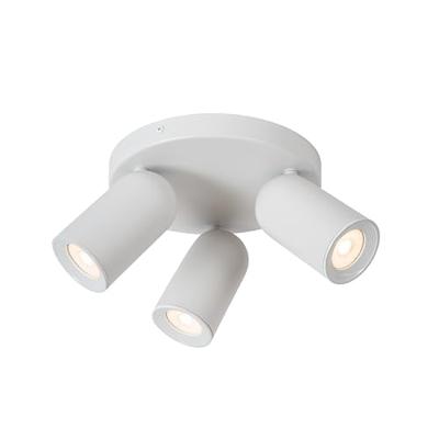 Lucide PUNCH - Plafondspot - Ø 21 cm - 3xGU10 - Wit Lucide PUNCH - Plafondspot - Ø 21 cm - 3xGU10 - Wit