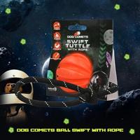 Dog Comets Swift Tuttle Met Touw Oranje - thumbnail