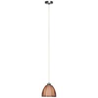 Brilliant Design hanglampRelax Ø 19,5cm brons met chroom - 61170/53 - thumbnail