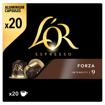 L&apos;OR Espresso Forza - 20 koffiecups