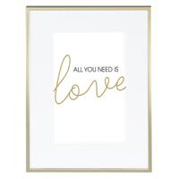 Hama Portretlijst "Line" goud mat 13 x 18 cm - thumbnail