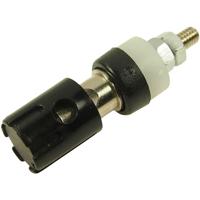 Cliff CL681561 Laboratoriumbus Bus, inbouw verticaal Stift-Ø: 4 mm Zwart 1 stuk(s) - thumbnail