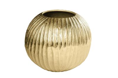 Moderne vaas ELEGANCE 25cm goud antiek gehamerd design - 44840