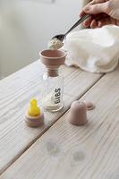 Bibs Glazen Babyfles Complete Set Blush 110 ml - thumbnail
