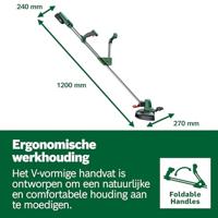 Bosch Home and Garden UniversalGrassCut 18V-26 Grastrimmer Accu Zonder accu 18 V Snijbreedte max.: 26 cm - thumbnail