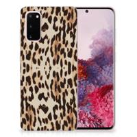 Samsung Galaxy S20 | TPU Hoesje | Leopard - thumbnail