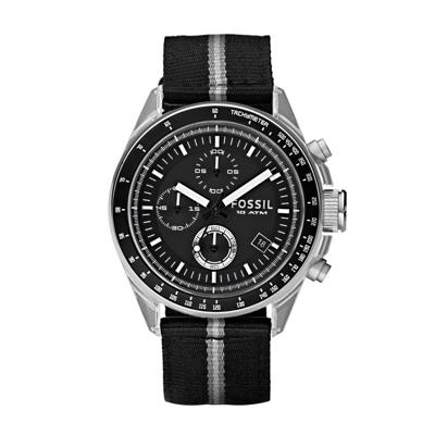 Horlogeband Fossil CH2702 Textiel Bi-Color 22mm Horlogeband Fossil CH2702 Textiel Bi-Color 22mm