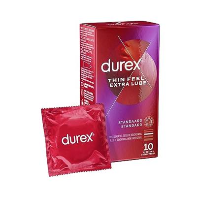 Durex Thin Feel (Extra Lube) Condooms 10 stuks
