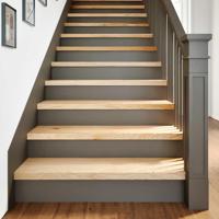 VidaXL Traptreden 2 st 100x25x2 cm onbehandeld massief eikenhout - thumbnail