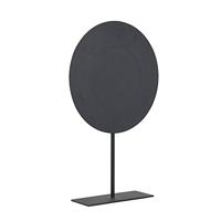 Light & Living Ornament op voet Lasim - Zwart - 35x10x56cm - thumbnail