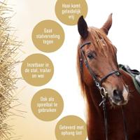 Hay Slowfeeder Fun and Flex 22 cm Groene Wortel - thumbnail