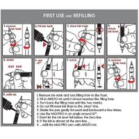 Aristo AR-64400 Tekenpen Set MG1 PRO 0.25/0.35/0.5/0.7 mm 5-delig - thumbnail