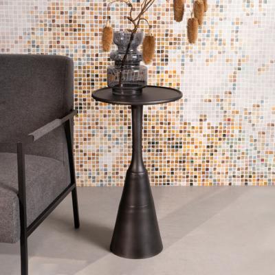 ZILT Bijzettafel 'Margriet' kleur Zwart ZILT Bijzettafel 'Margriet' kleur Zwart