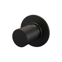 Inbouw Stopkraan Brauer Black Carving Rond 6.5 cm Messing Mat Zwart Brauer - thumbnail