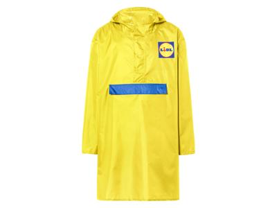 Lidl regenponcho (Geel)