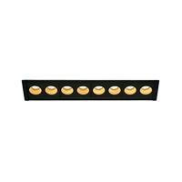 SLV 1005423 MILANDOS 8 LED-inbouwlamp LED vast ingebouwd Zwart - thumbnail