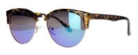 AMIGO zonnebril unisex cat.3 bruin turtle/blauw (AML19016 C) - thumbnail