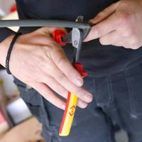 C.K T3973 210 T3973 210 Kabelsnijder Geschikt voor (striptechniek) Aluminium- en koperkabel, een- en meerdraads 11 mm - thumbnail