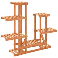 VidaXL Plantenstandaard 95x25x96 cm massief vurenhout - thumbnail