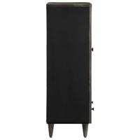 Hoge kast 60x33x100 cm massief mangohout - thumbnail